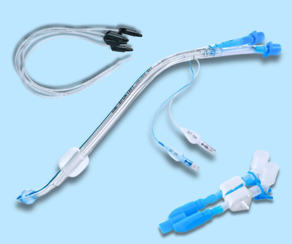 Ендобронхіальна трубка двопросвітна лівостороння, набір розмір 26, Sumi